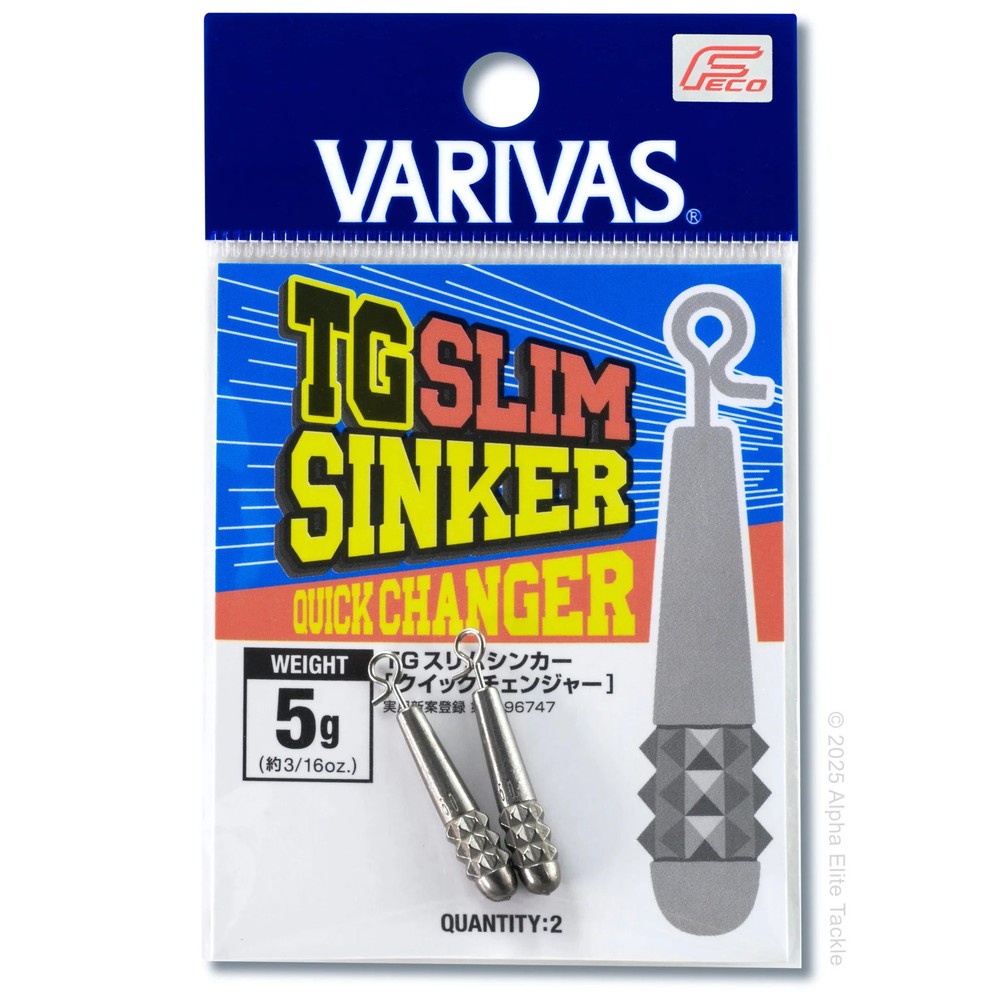 Varivas TG Slim Sinker Quick Change