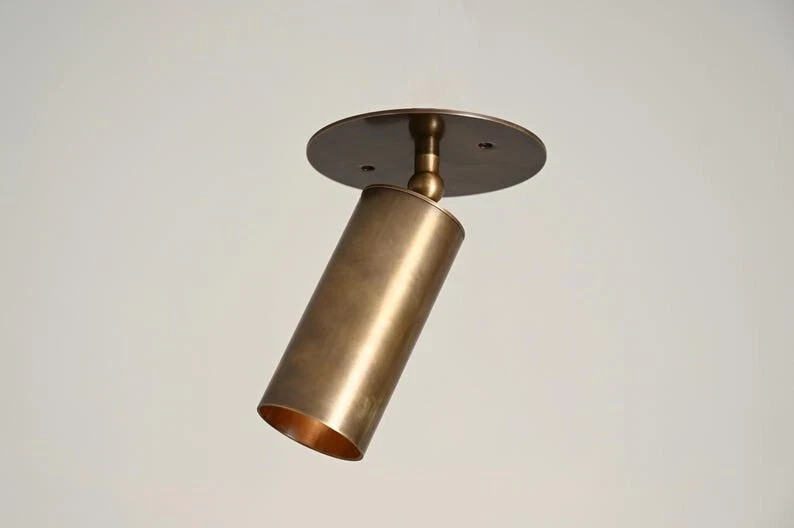 Spotlight, Ceiling spot light, Modern light, Brass Spot Light, adjustable light