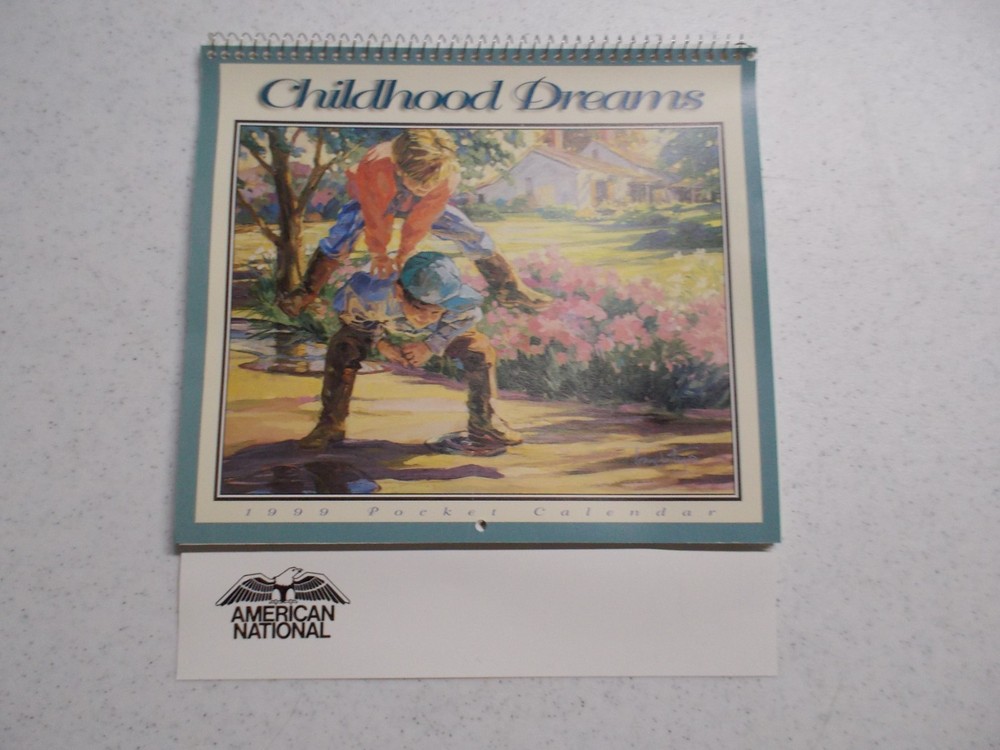 4 Vintage 1999 Calendars