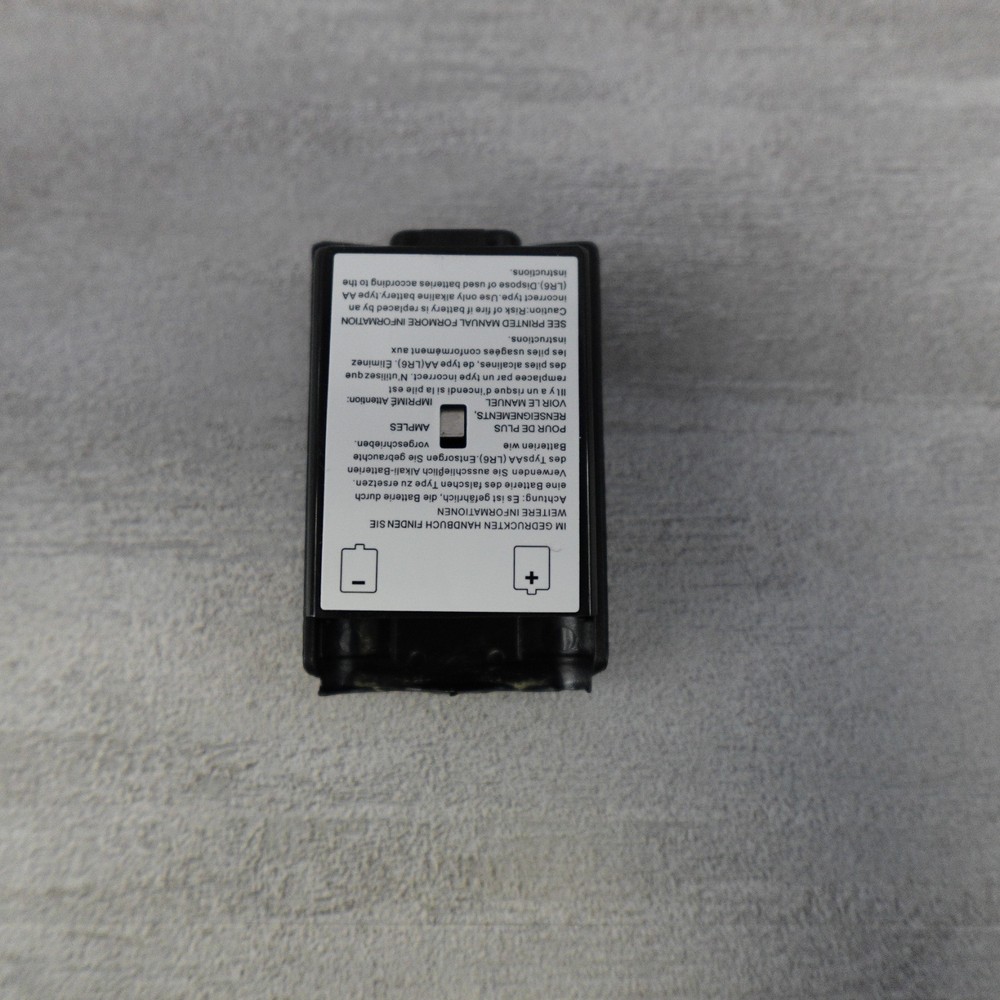 Battery Pack for Xbox 360 Wireless Controller Microsoft Black Cover Replacement