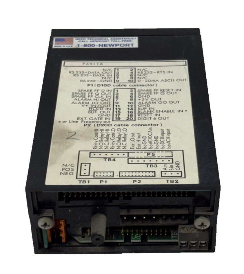 NEWPORT P600A PROGRAMMABLE TIMER