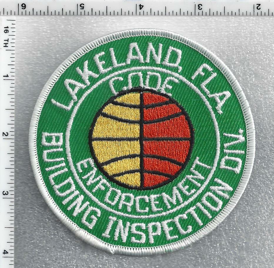 Lakeland Code Enforcement (Florida) 1st Issue Building Inspection Division Patch