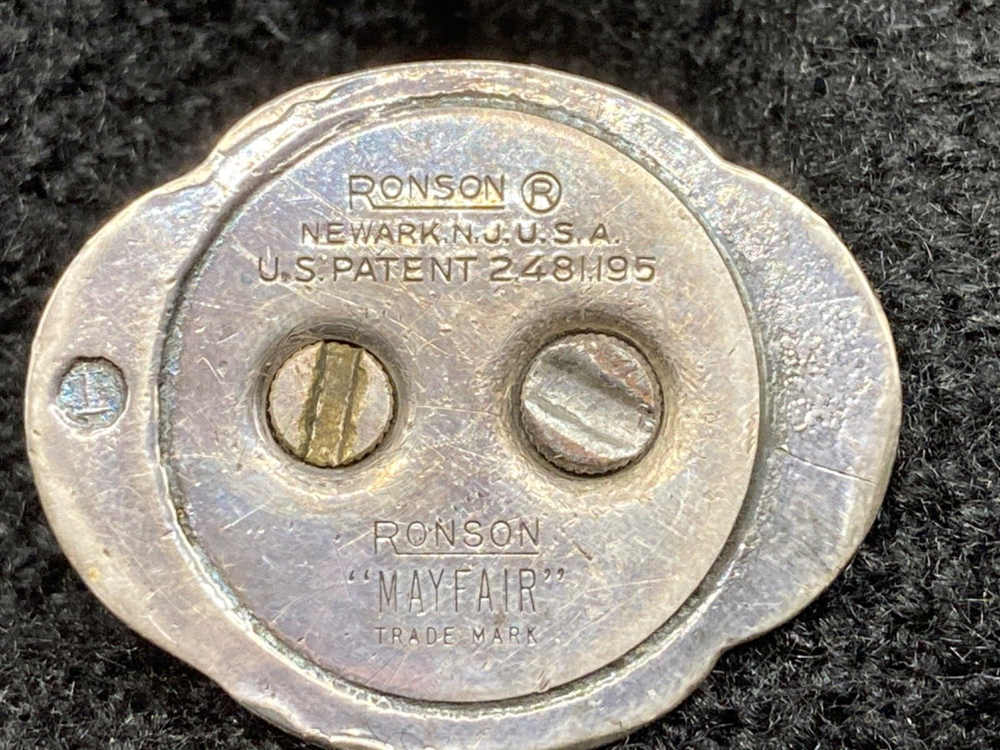 Vintage Ronson “Mayfair” Table Lighter
