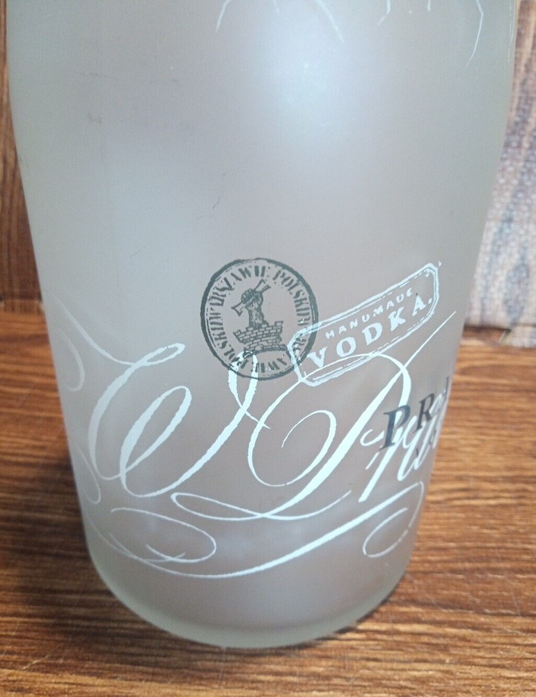 PRAVDA Vodka 1743 Empty Bottle 16.50” Tall Preowned