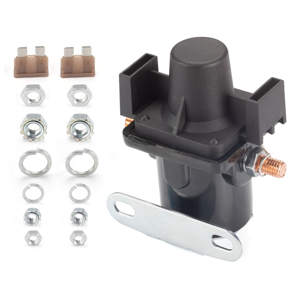 Battery Disconnect Relay 12 Volts 100 Amp Includes Screws 01-00055-000