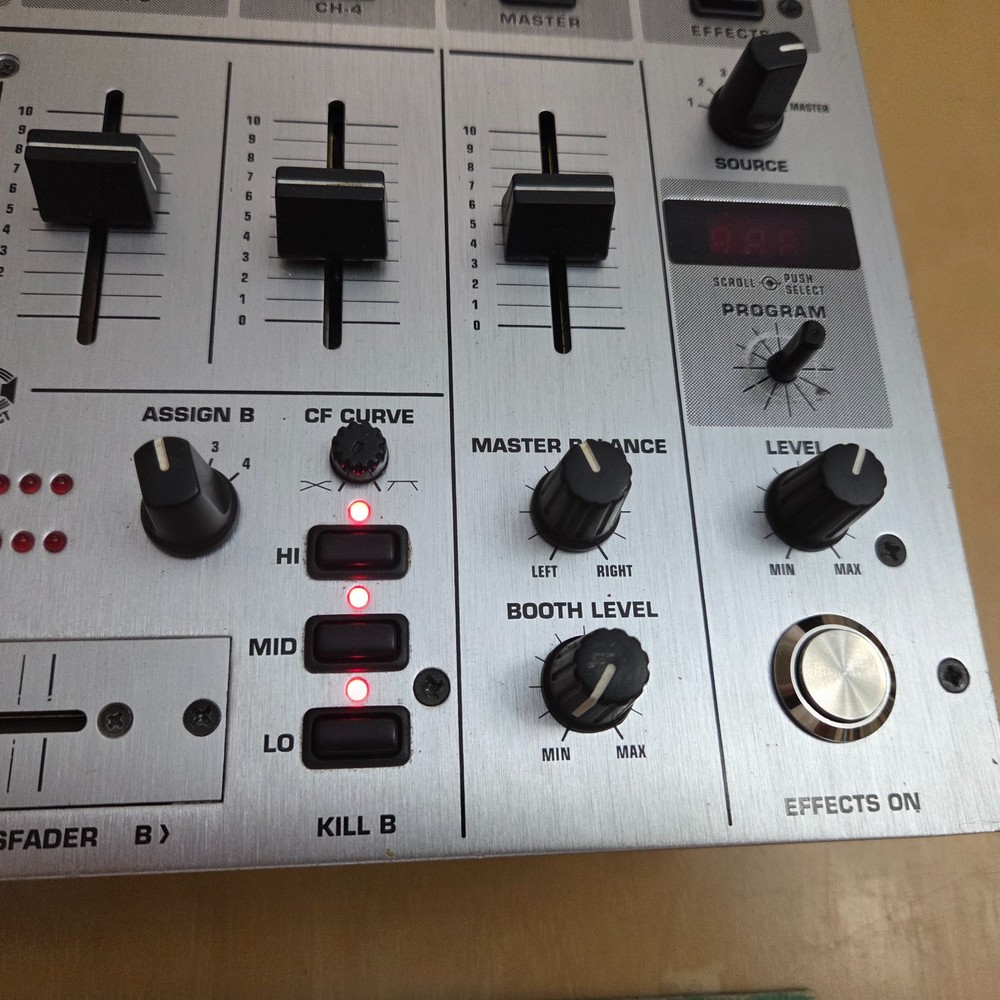 Behringer Professional 5-Channel DJ Mixer DJX700 with Multi-FX Processor