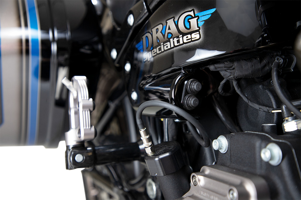 FEULING PARTS Vented Dipstick - Black - M8 Softail 3086