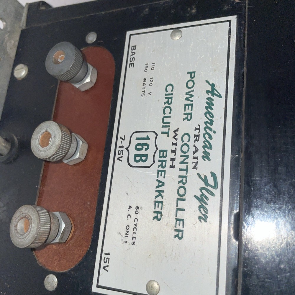 American Flyer Transformer 16 B Tested Clean Original Box
