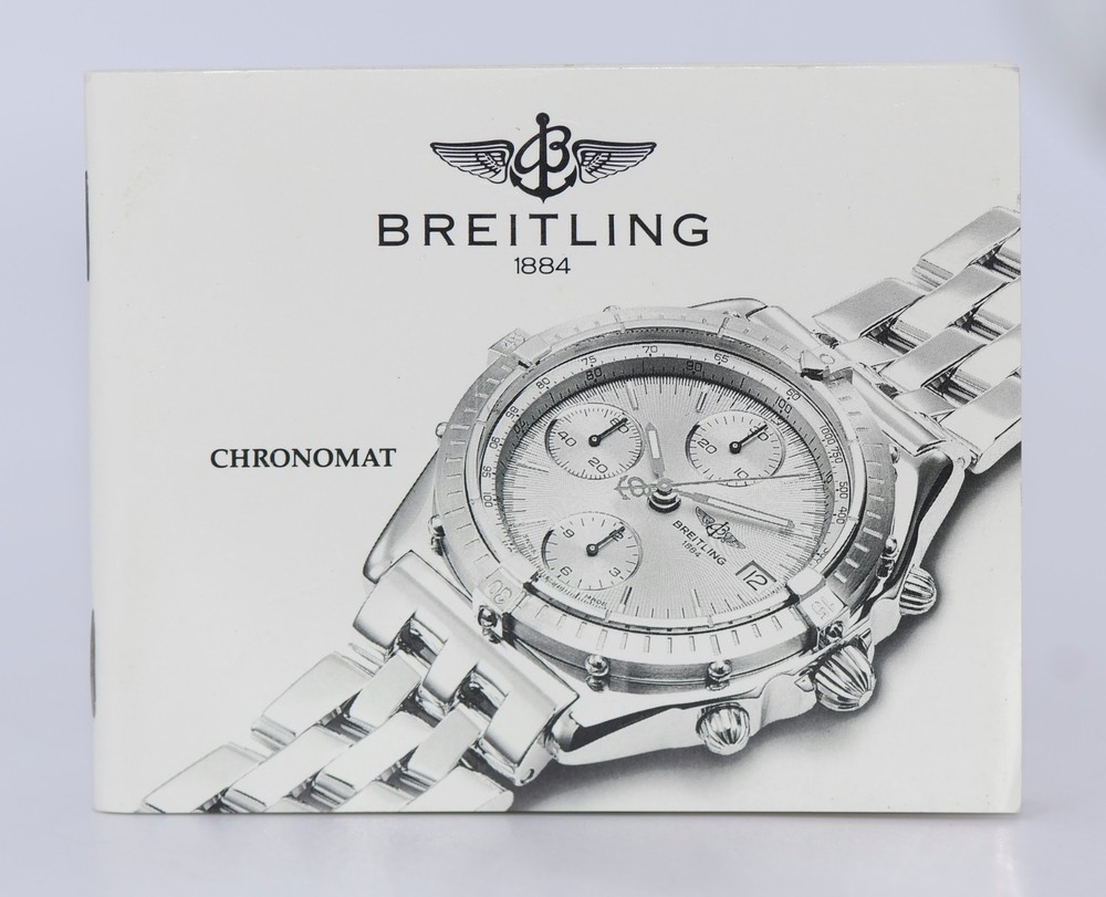 Breitling Chronomat Booklet Manual