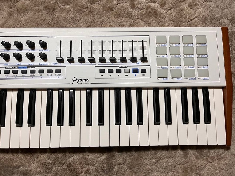 Arturia KeyLab 61 MIDI Controller Keyboard Tested MIDI Only from japan
