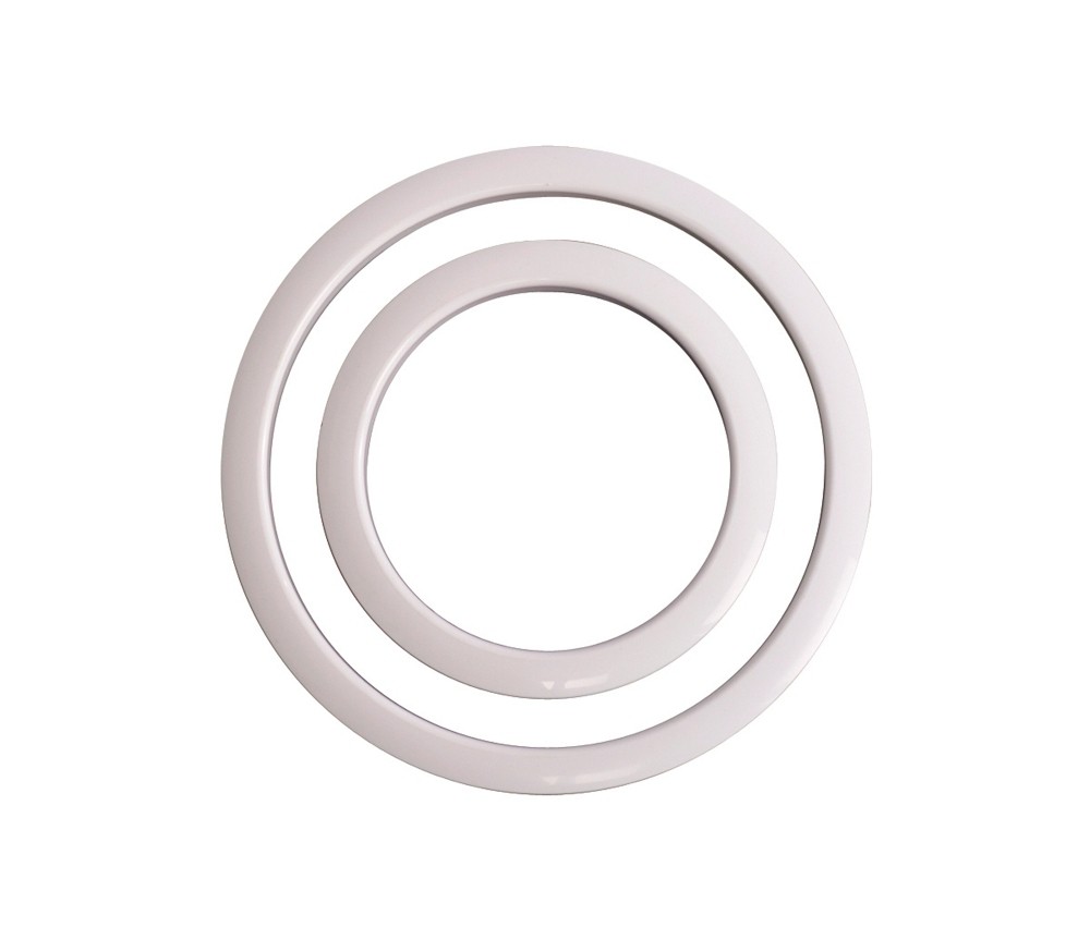Gibraltar Port Hole Protector White 4 in.