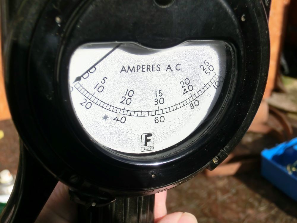 Vintage Ferranti Clamp Ammeter in WORKING ORDER