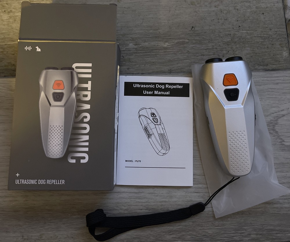 Dog Barking Control Devices Dual Sensor Anti Barking Device w/Training Repeller