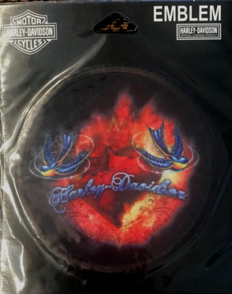 Harley Davidson Rare Bluebird Patch & Bonus Patch