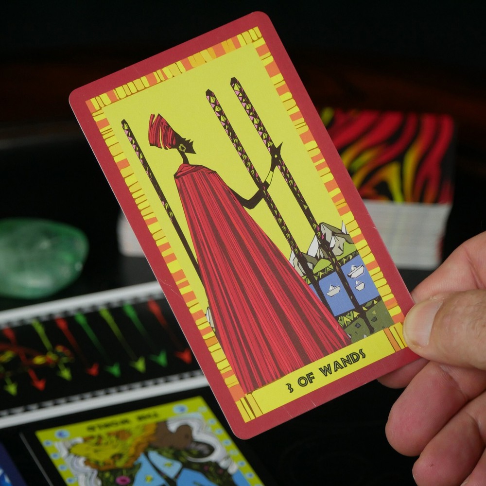 African Tarot Cards Deck With Guidebook By Da Brigh