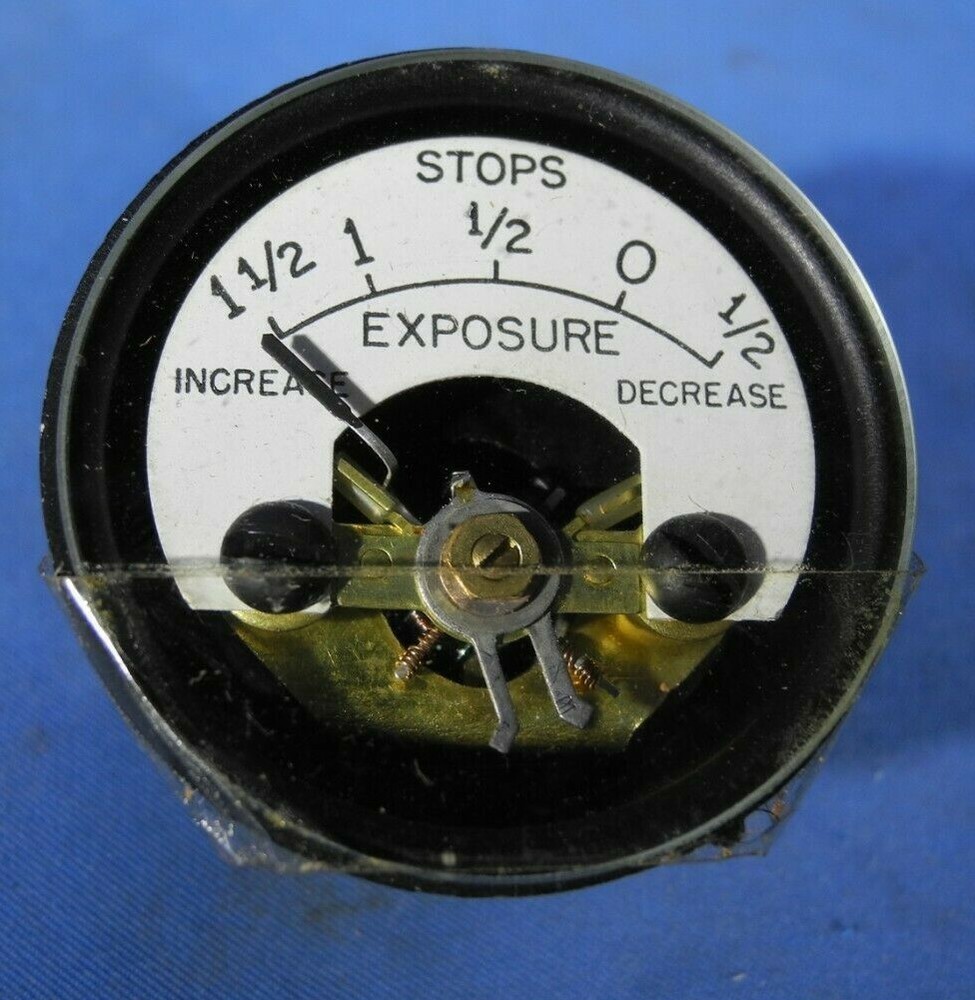 DeJur Exposure Panel Meter (millimeters) NOS
