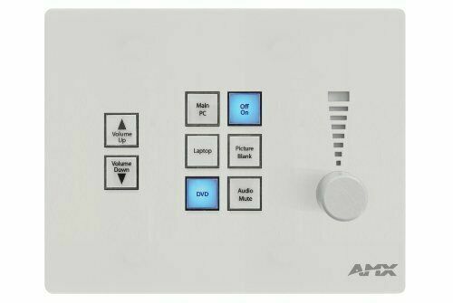 AMX FG1302-08-W 8-Button ControlPad