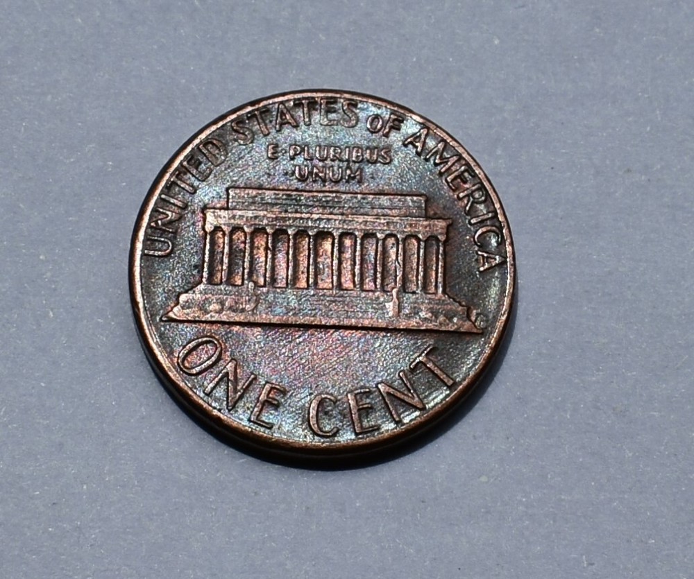 1985 Penny Error Multi Errored No Mint Mark P