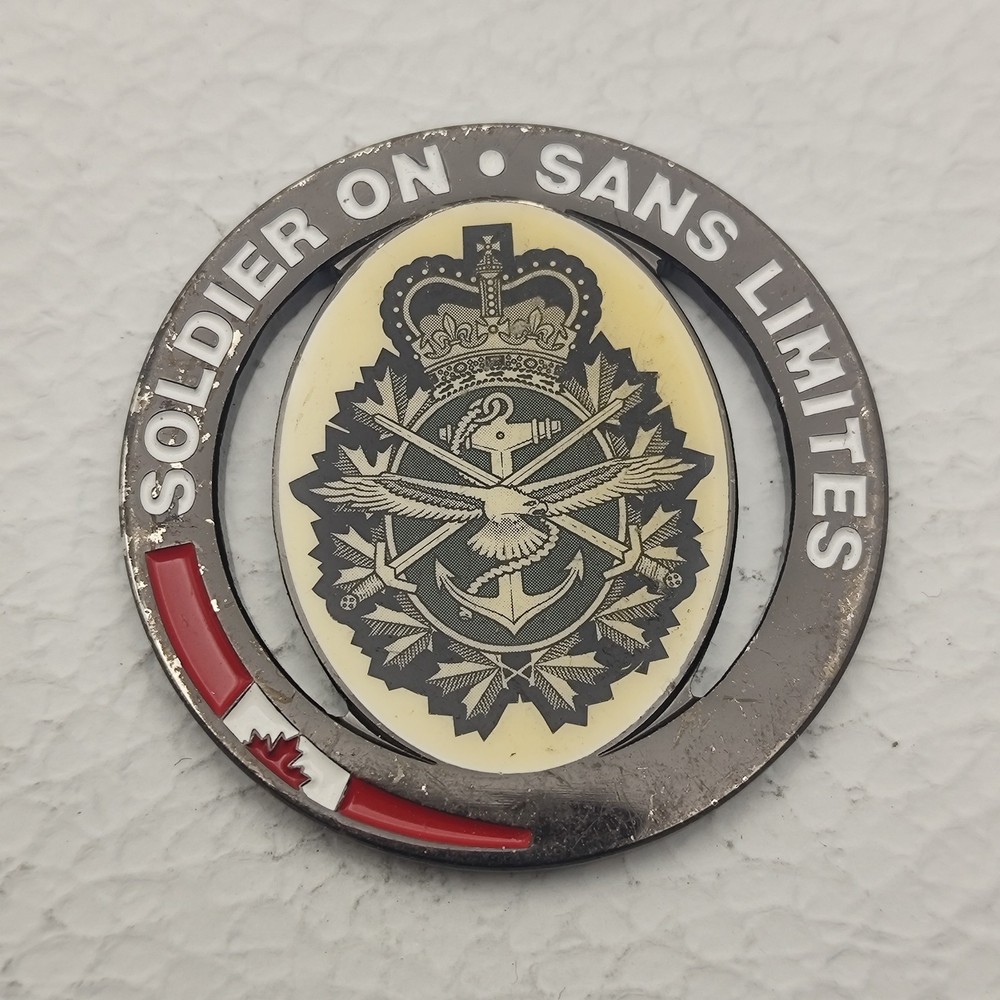Soldier On Canada Challenge Coin #1
