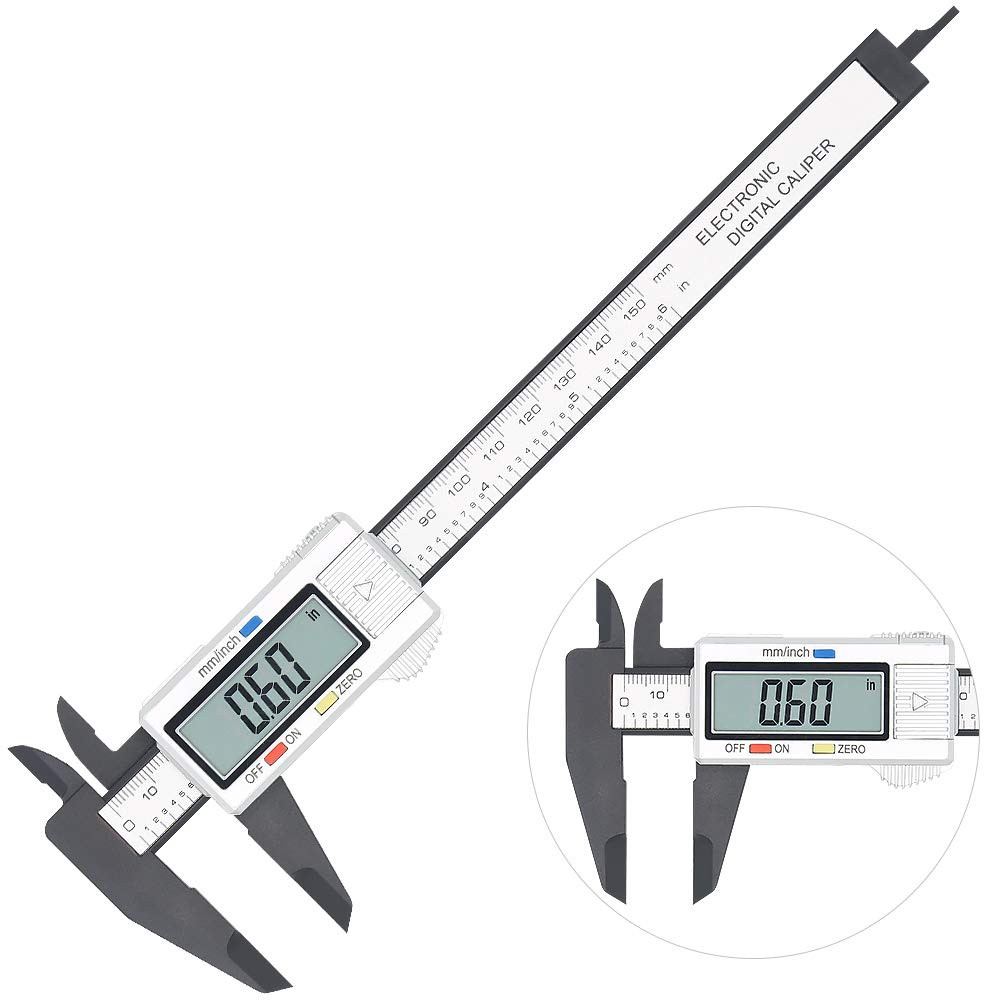 Electronic Digital Caliper, Plastic Vernier Caliper, Caliper Measuring Tool with