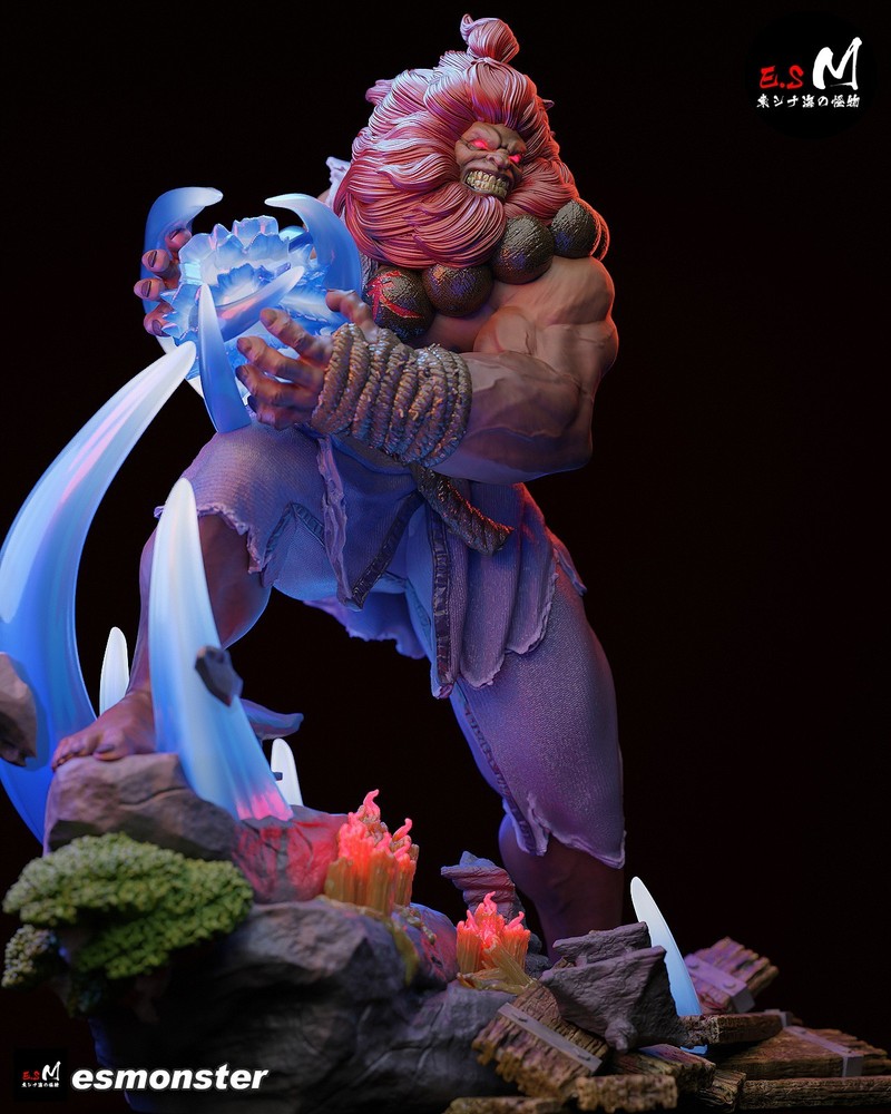Akuma 3D Printed Kit Unpainted/Unassembled