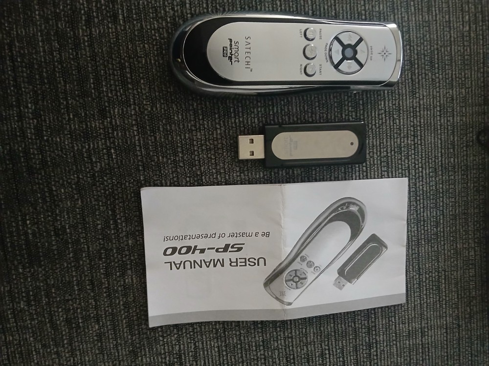 Satechi-Pointer Wireless Presenter Mouse Function Laser Pointer MAC & PC