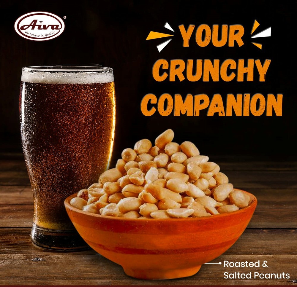 Aiva Roasted & Salted Peanut 10 LB