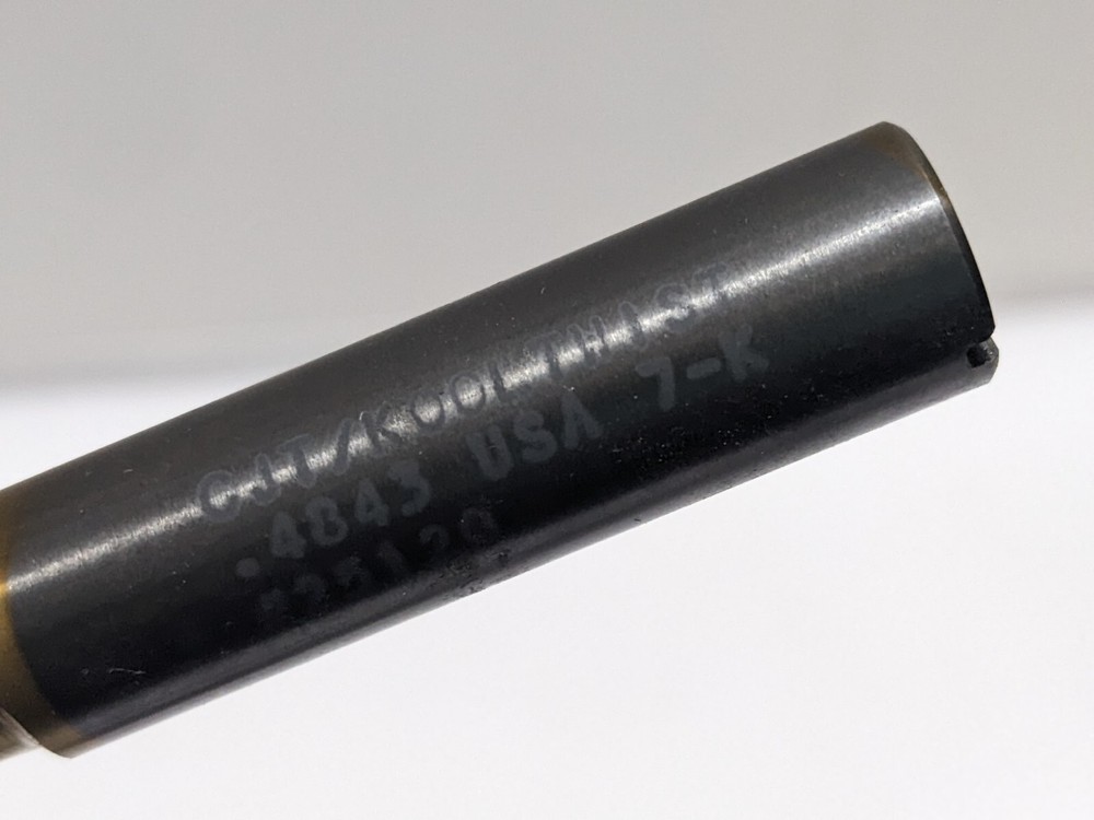 CJT Kool Twist Size .4843 Coolant Feeding Solid Carbide Cutting Drill (NEW).