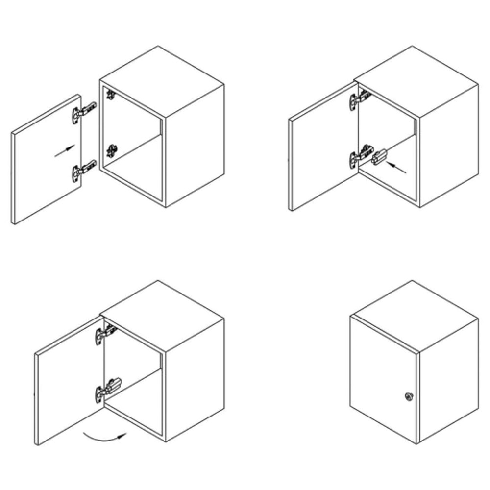 Hettich Hinge Soft Close Damper 60576 (2 Pack)