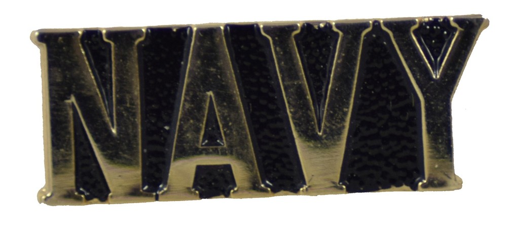 NAVY HAT HAT PIN