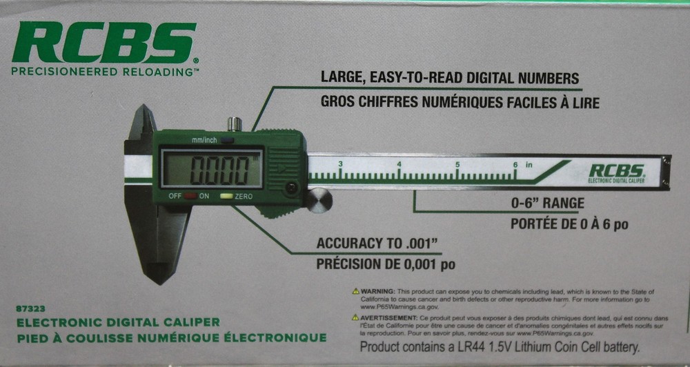 RCBS 87323- Electronic Digital Caliper