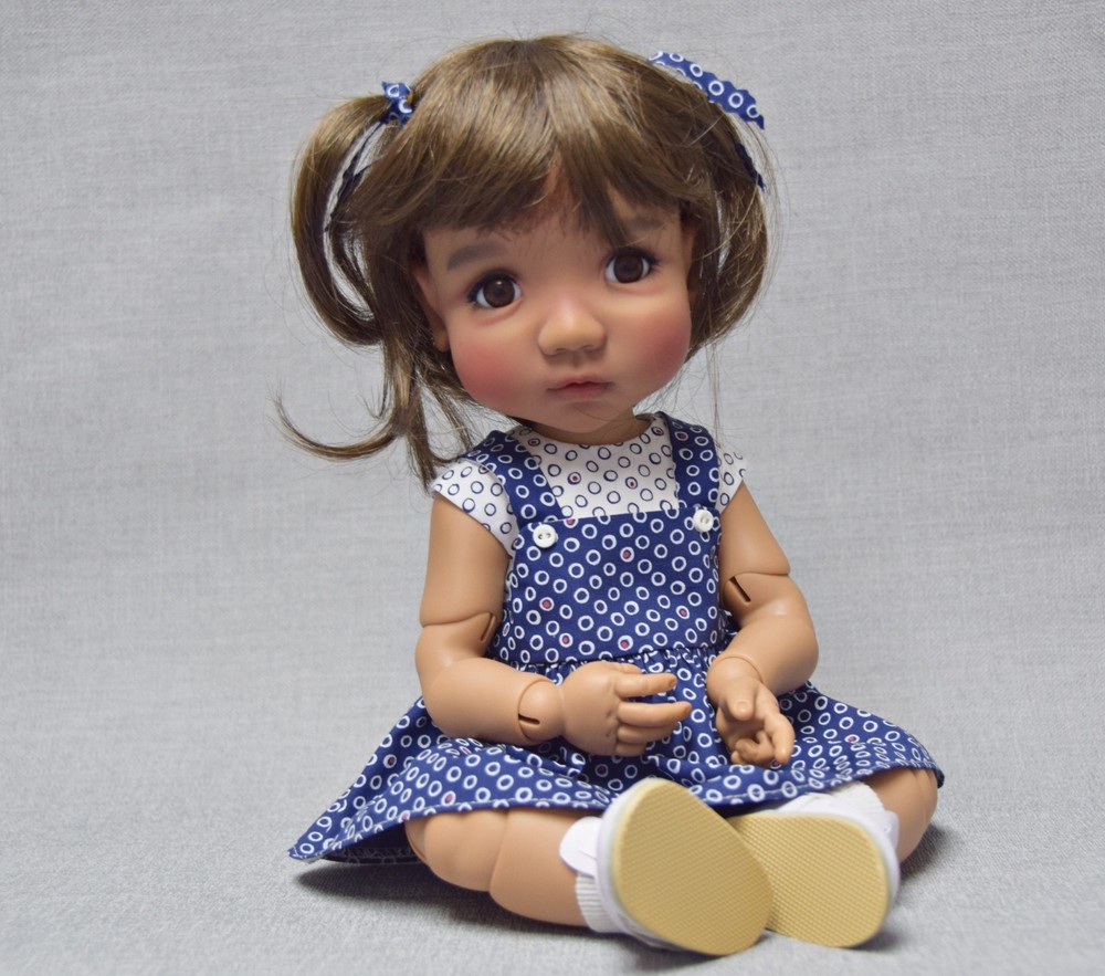 DIGITAL PDF Pattern & Tutorial To Make a Top and Pinafore 4 Meadow Moppet