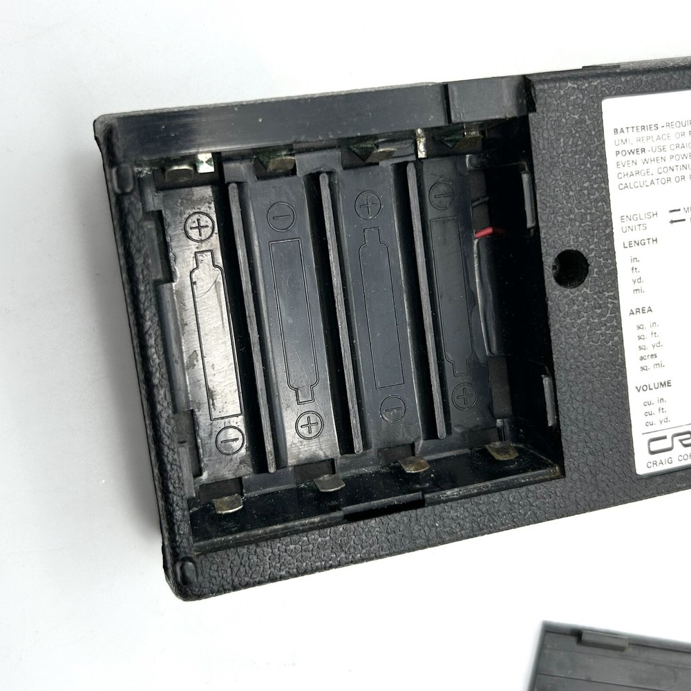 Craig Calculator 4517 AA Battery Powered WORKS