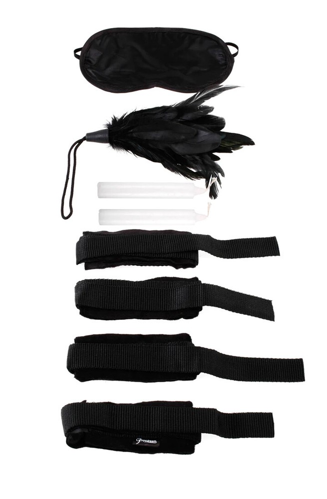 Beginner's Bondage Set BDSM Fetish Accessories Wrist Ankle Under Bed Restraint