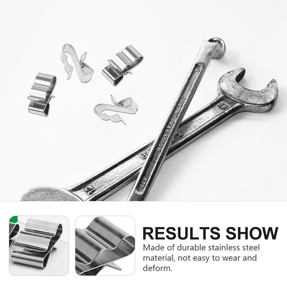 50pcs Practical Trailer Wire Clips Trailer Frame Wire Clips Cable Clips