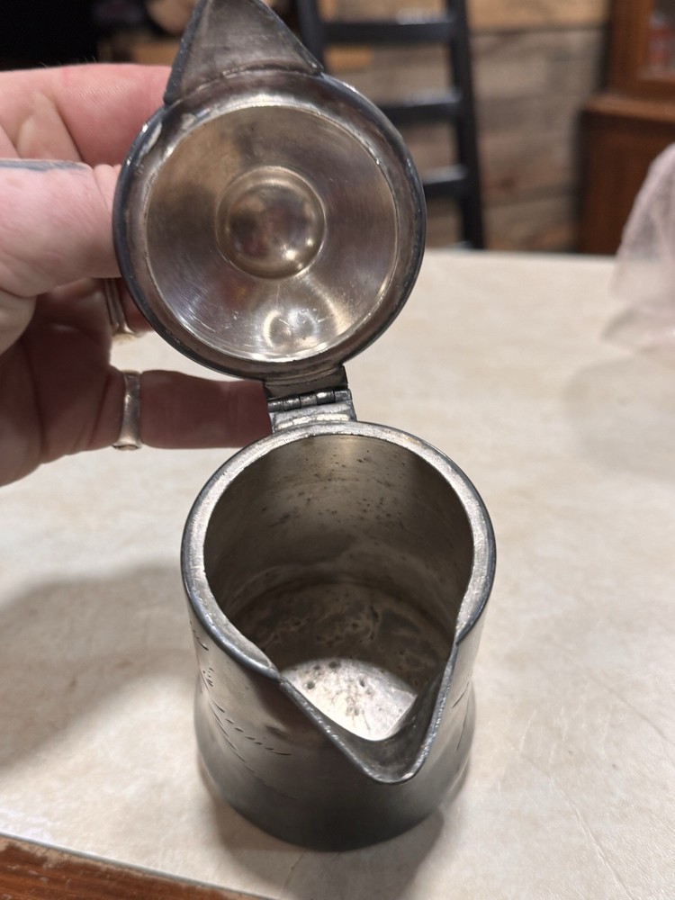 Van Berch silverQuadruple Plate Creamer Pitcher #2228