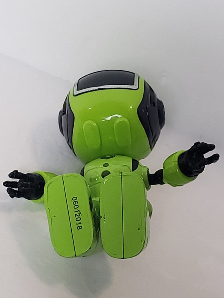 BOT Robot Die Cast Green Toy Figure