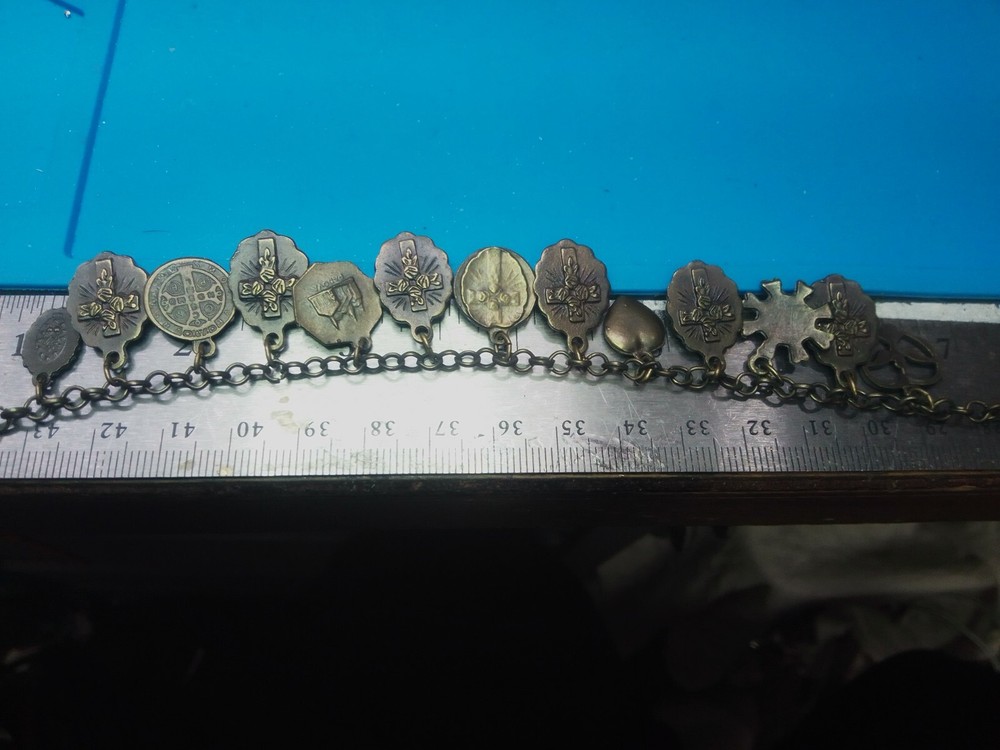 Christian Charm Bracelet 8"
