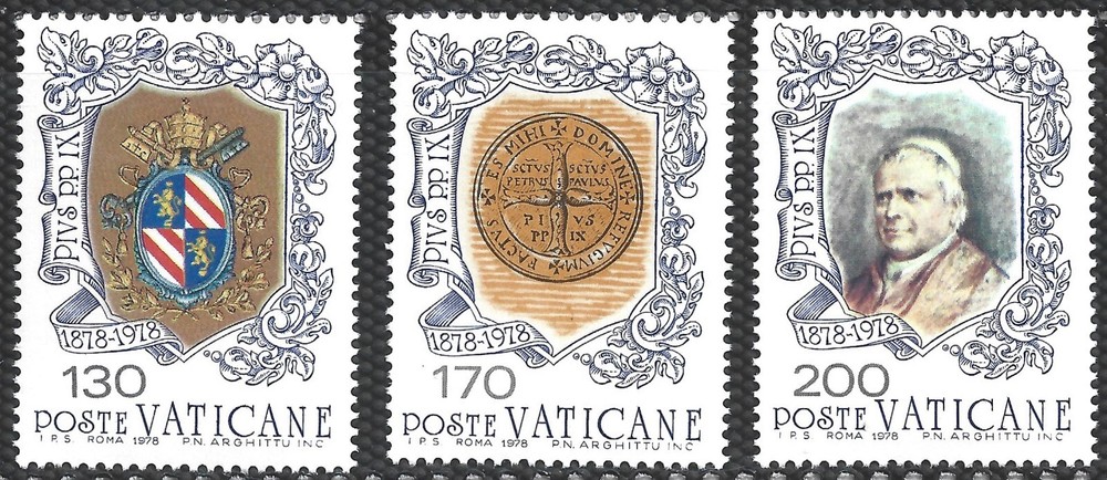 Vatican City Sc #632-634 MNH (WP681)