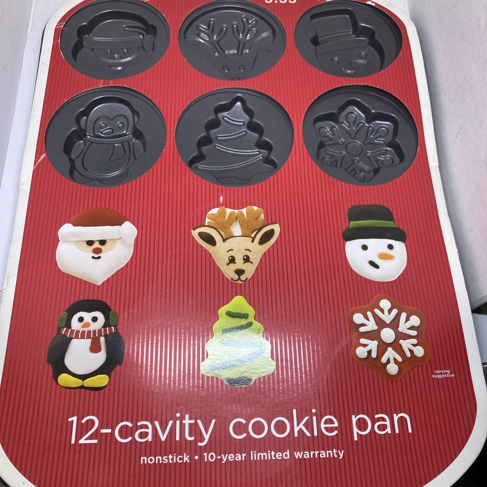 12 Cavity Cookie Pan  New
