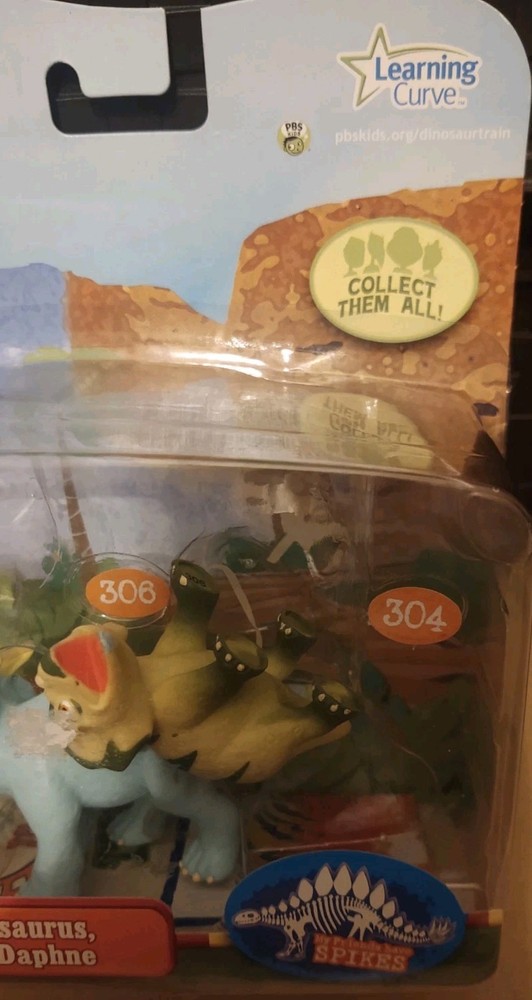 Learning Curve Dinosaur Train Mr. Einiosaurus Ernie & Daphne