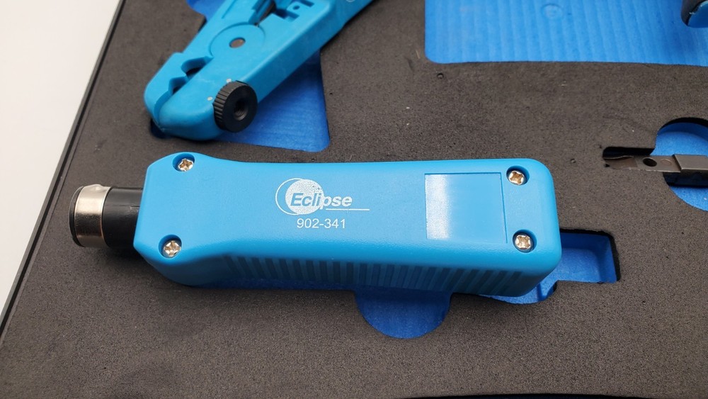 Eclipse Network Tool Bundle Crimp Stripping Punchdown Tool With Case