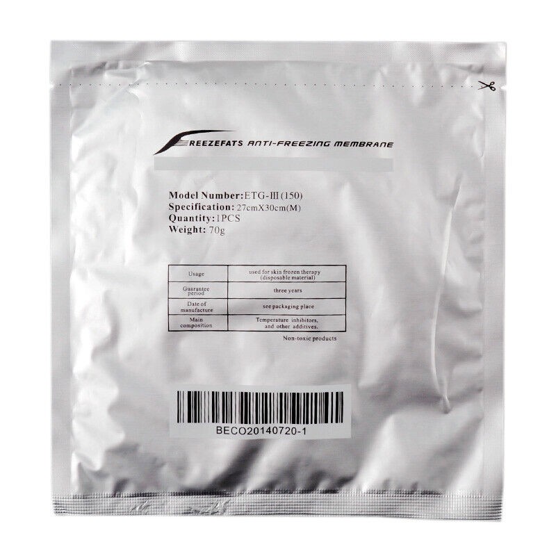 Newest 20pcs Individually Packaged Membrane Medium Size For Cold Beauty Machine