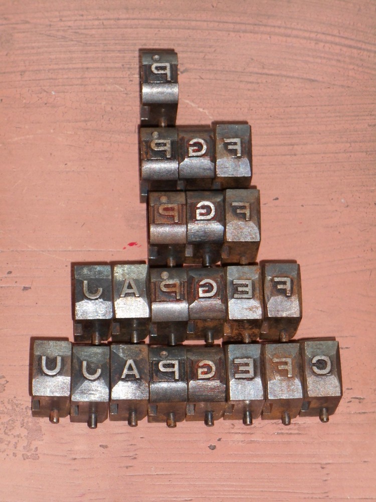 letterpress numbering machine block ( lot)