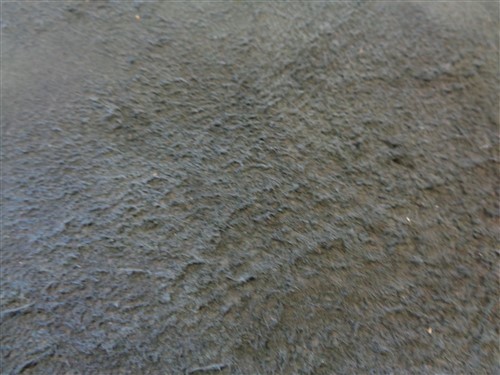 LEATHER HIDE BLACK TEXTURED 56" X 50"