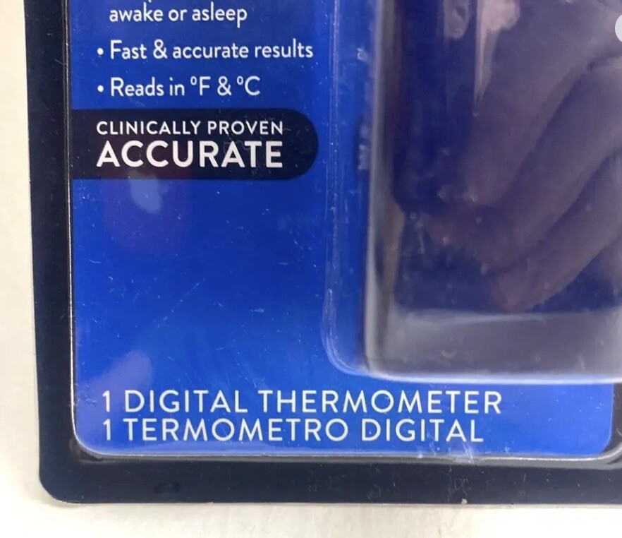 Temple Touch Mini Digital Thermometer From Walgreens - Non Invasive, 6 Second