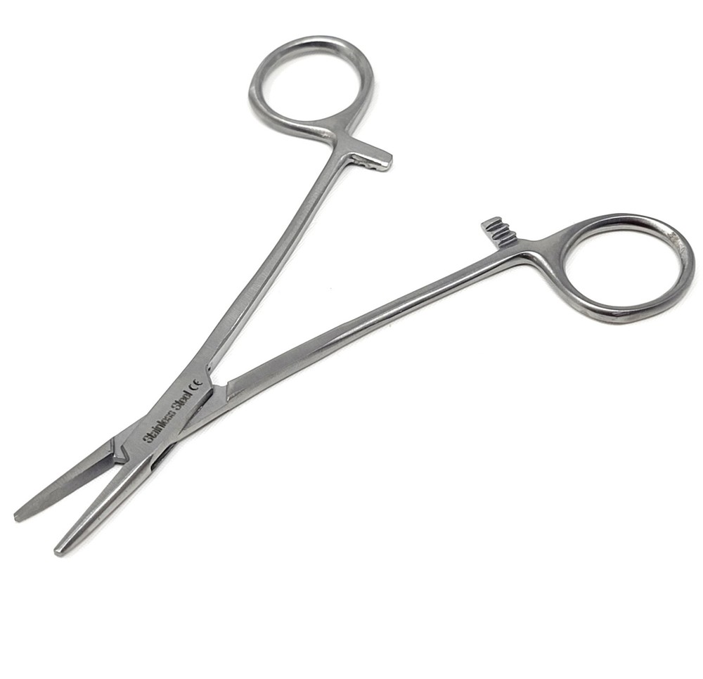 10 WEBSTER NEEDLE HOLDERS DRIVERS 5" SMOOTH PLAIN JAWS SURGICAL DENTAL