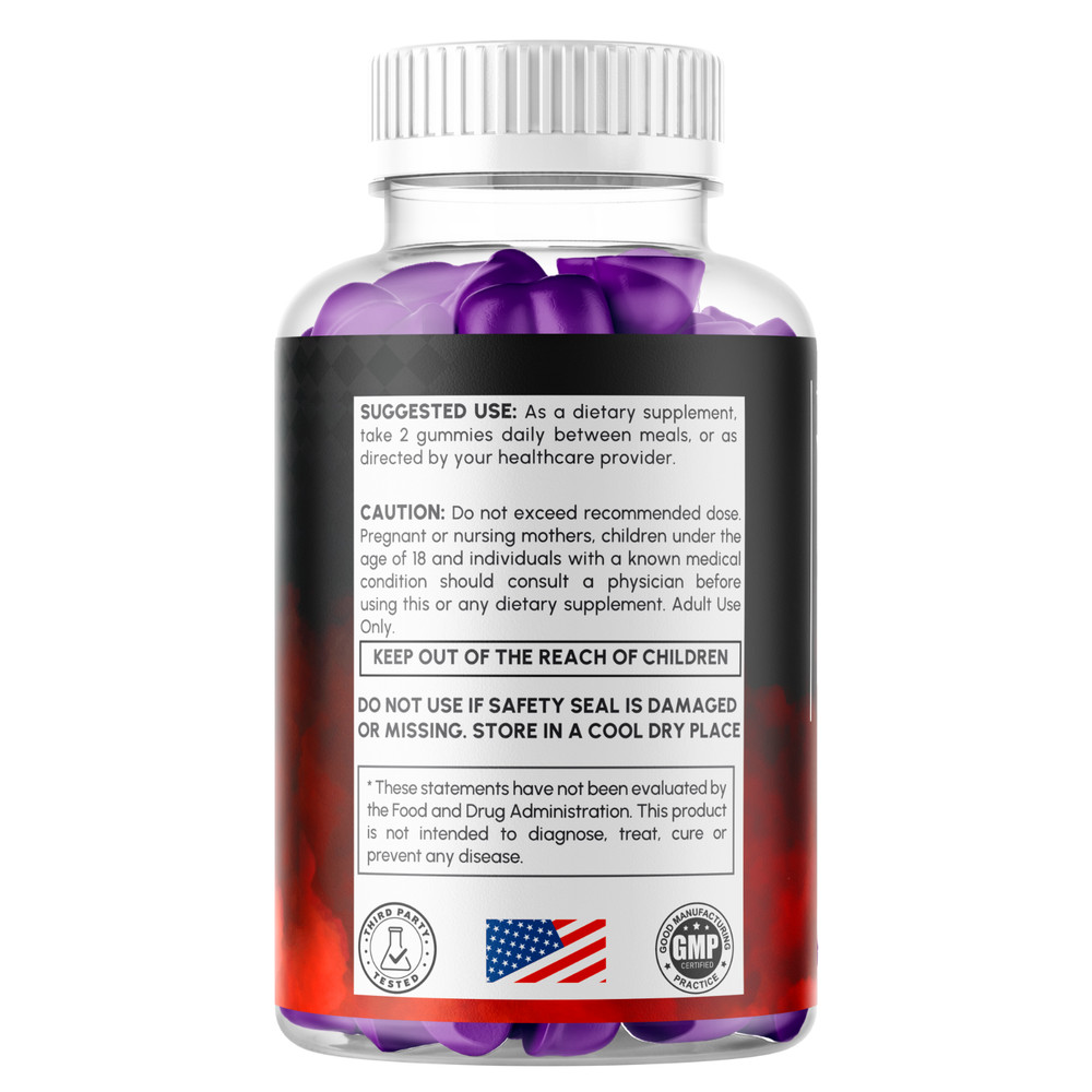 (1 Pack) Vigor Boost Gummys Advanced Male Support Formula VigorBoost 60 Gummies