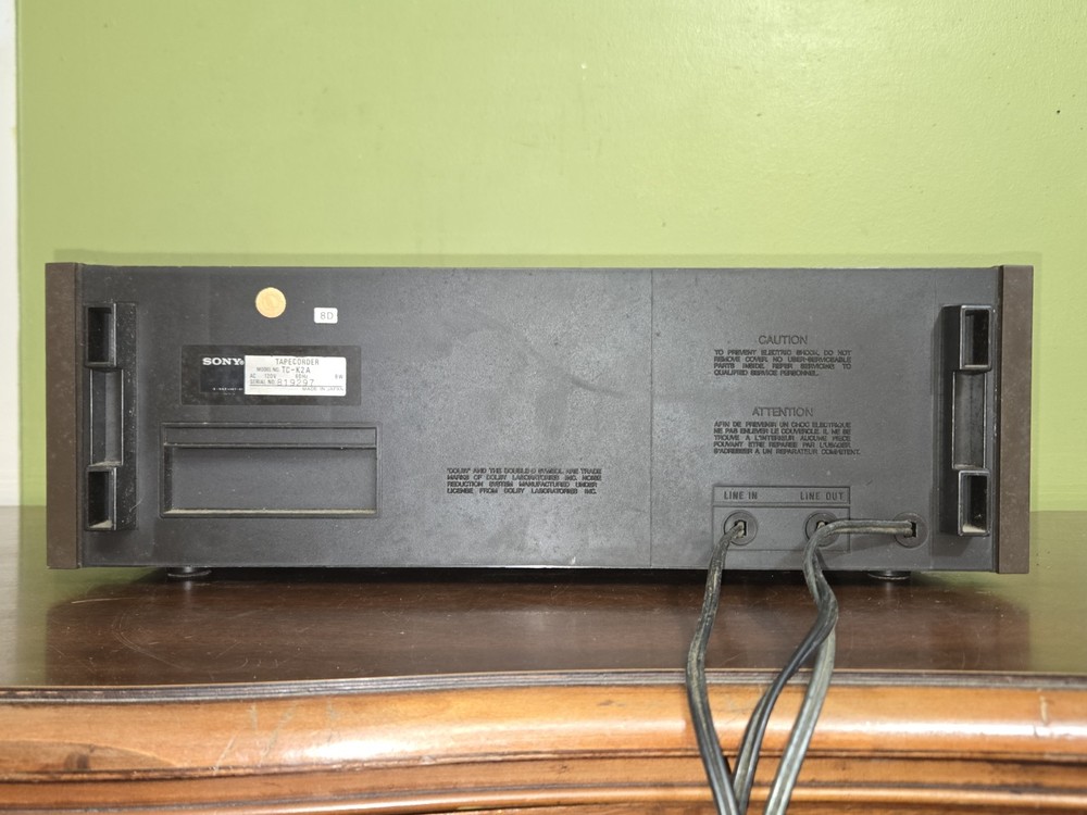 Sony Stereo Cassette Deck TC-K2A