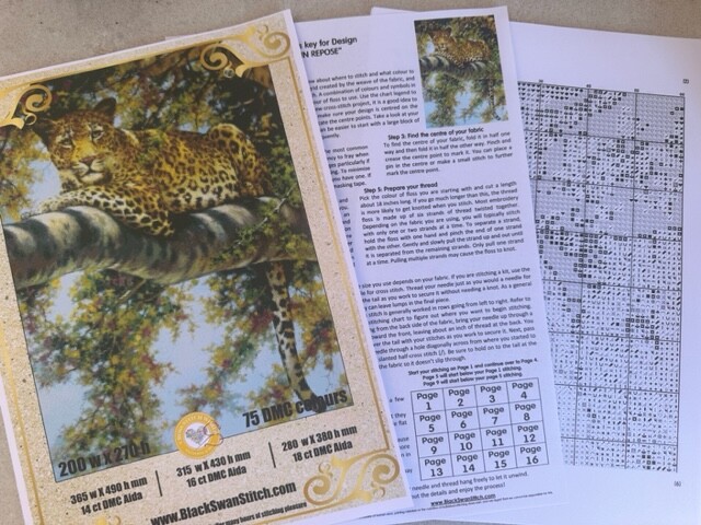 Winter's Beauty 279 - Chart Counted Cross Stitch Pattern Xstitch